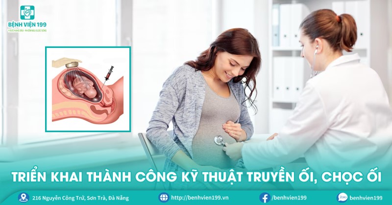 Triển khai kỹ thuật truyền ối cho sản phụ đầu tiên tại Miền Trung